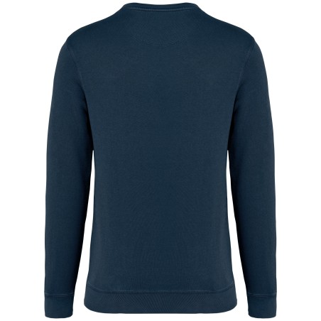 Sudadera ecorresponsable de cuello redondo French Terry unisex