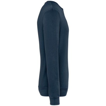 Sudadera ecorresponsable de cuello redondo French Terry unisex