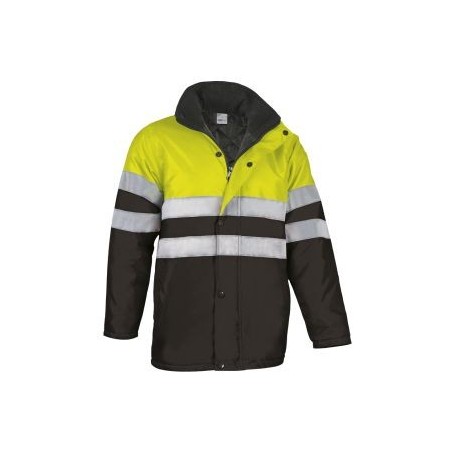 PARKA DE TRABAJO REFLECTANTE ALTA VISIBILIDAD
