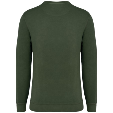 Sudadera ecorresponsable de cuello redondo French Terry unisex
