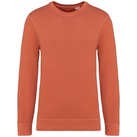 Eco-friendly unisex French Terry crew neck sweatshirt