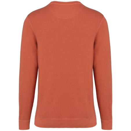 Sudadera ecorresponsable de cuello redondo French Terry unisex