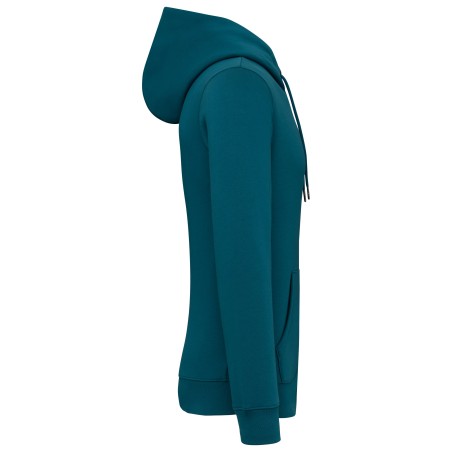 Sudadera ecorresponsable con cremallera y capucha unisex