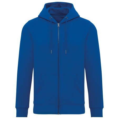 Sudadera ecorresponsable con cremallera y capucha unisex