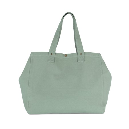 Faded cotton shopping bag