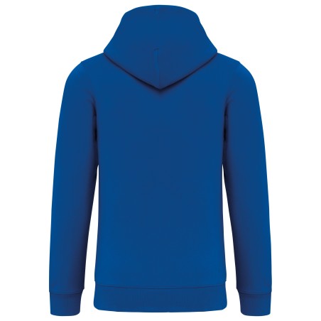 Eco-friendly unisex full zip hooded sweatshirt