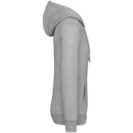 Sudadera ecorresponsable con cremallera y capucha unisex