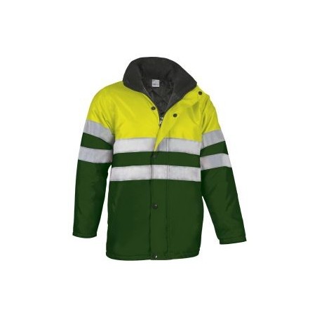 PARKA DE TRABAJO REFLECTANTE ALTA VISIBILIDAD