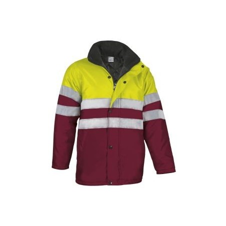 PARKA DE TRABAJO REFLECTANTE ALTA VISIBILIDAD