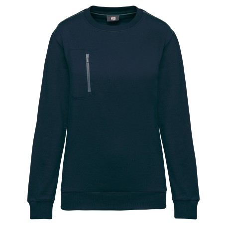 Sudadera Day To Day con bolsillo de cremallera contrastada