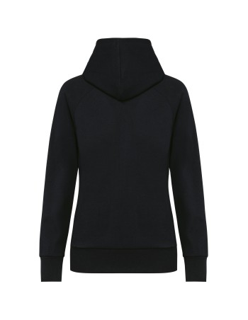 Chaqueta con cremallera y capucha mujer 2