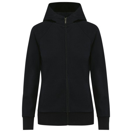 Ladies\\\' zipped hoodie