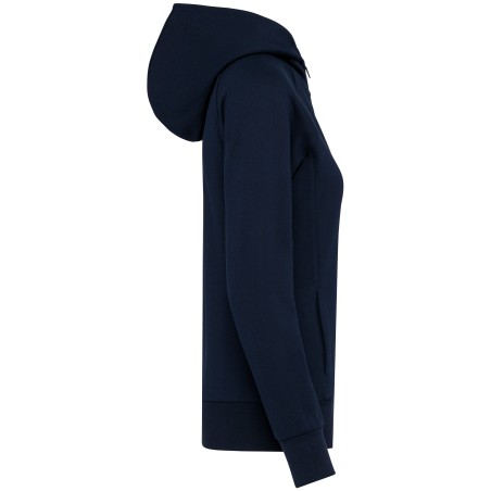 Ladies\\\' zipped hoodie