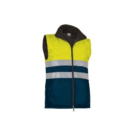 CHALECO REFLECTANTE ALTA VISIBILIDAD BICOLOR
