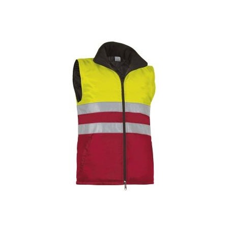 CHALECO REFLECTANTE ALTA VISIBILIDAD BICOLOR