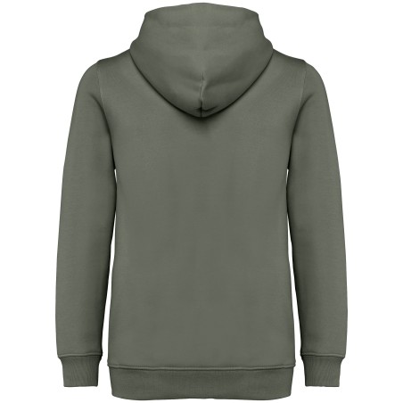 Eco-friendly kids’ full zip hooded sweatshirt