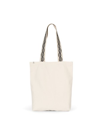 Bolsa shopper reciclada con fondo plano 2