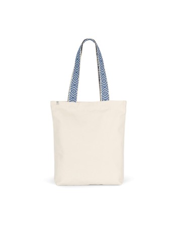 Recycled flat bottom shopping bag 2