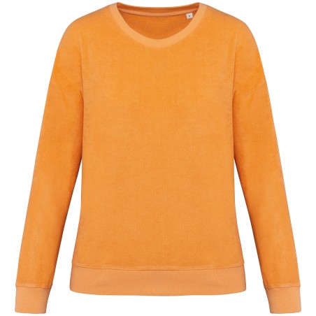 Eco-friendly ladies’ Terry Towel sweatshirt