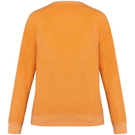 Eco-friendly ladies’ Terry Towel sweatshirt