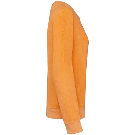 Eco-friendly ladies’ Terry Towel sweatshirt