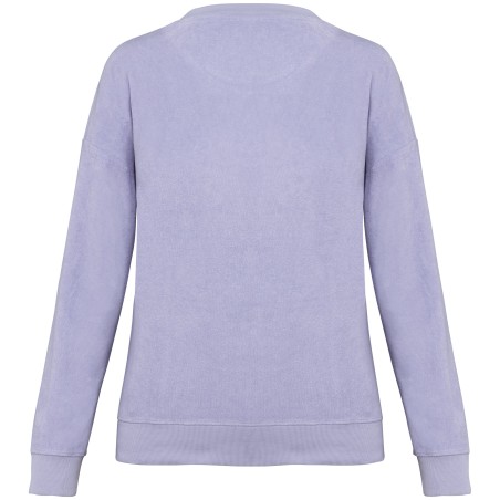 Eco-friendly ladies’ Terry Towel sweatshirt