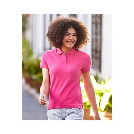 POLO MUJER MANGA CORTA PIQUÉ 100% ALGODÓN