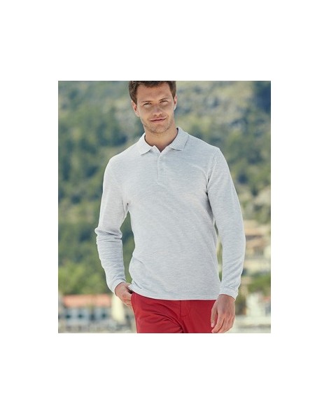 POLO DE TRABAJO 100% ALGODÓN MANGA LARGA