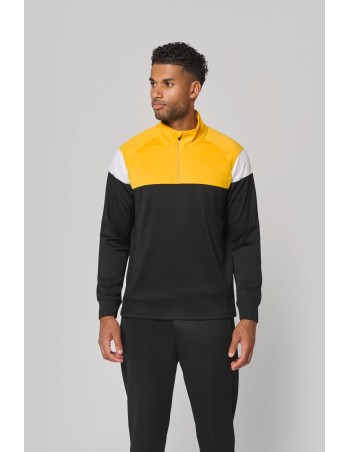 Adult zipped neck training top