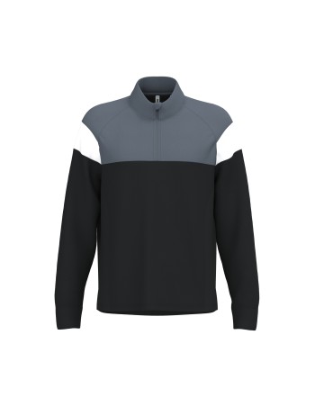 Adult zipped neck training top 2