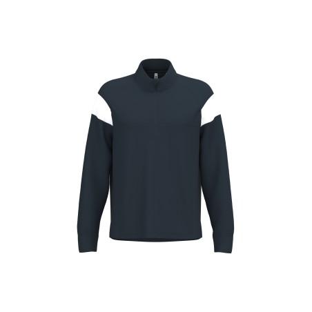 Adult zipped neck training top
