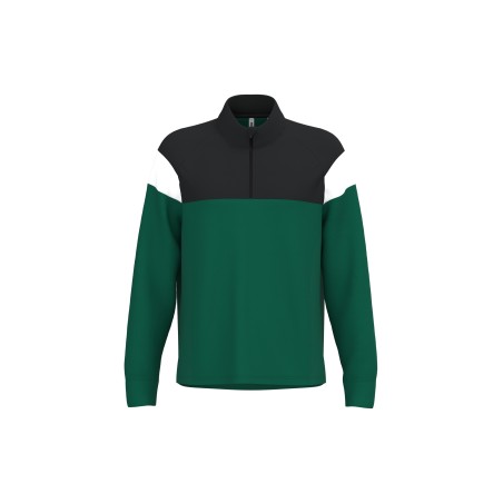 Adult zipped neck training top
