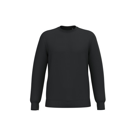 Sudadera cuello redondo reciclada unisex