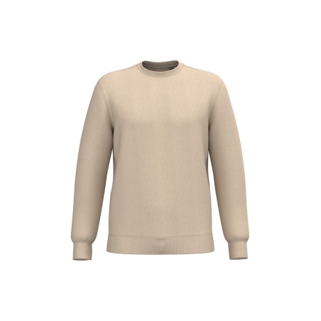 Sudadera cuello redondo reciclada unisex