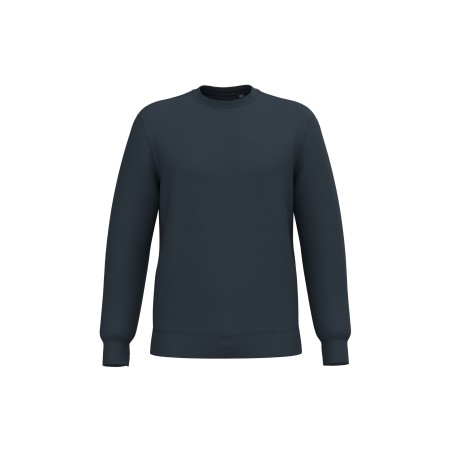 Sudadera cuello redondo reciclada unisex