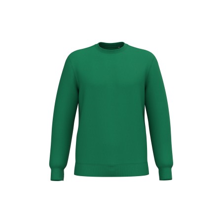 Sudadera cuello redondo reciclada unisex