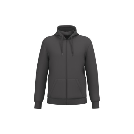 Unisex full zip hoodie