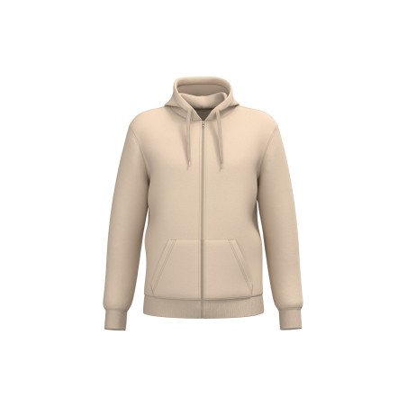 Sudadera con capucha y cremallera reciclada unisex