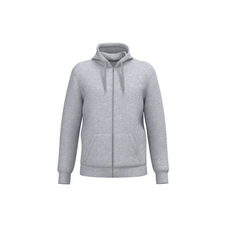 Unisex full zip hoodie