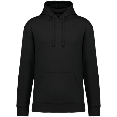 Sudadera ecorresponsable con capucha y hombros caídos felpa perchada unisex