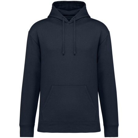 Sudadera ecorresponsable con capucha y hombros caídos felpa perchada unisex
