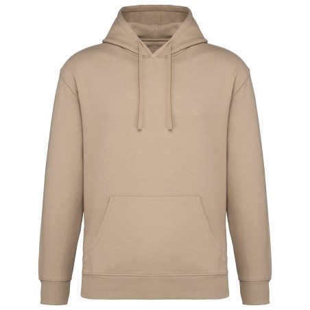 Sudadera ecorresponsable con capucha y hombros caídos felpa perchada unisex