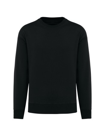 Eco-friendly unisex oversize round neck sweatshirt 2