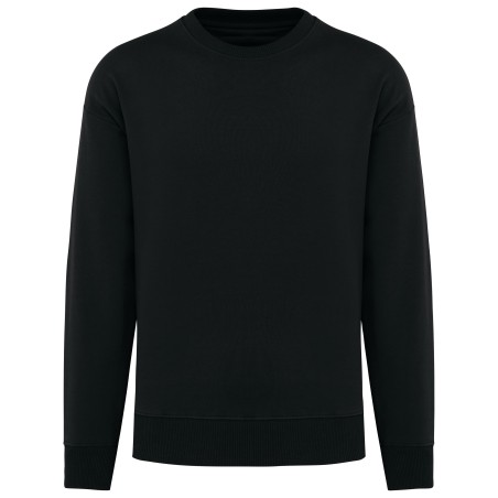 Eco-friendly unisex oversize round neck sweatshirt