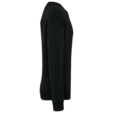 Sudadera cuello redondo oversize unisex