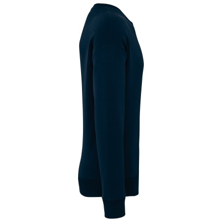 Sudadera cuello redondo oversize unisex