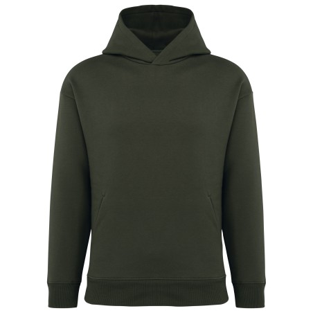 Eco-friendly unisex oversize hooded sweatshirt