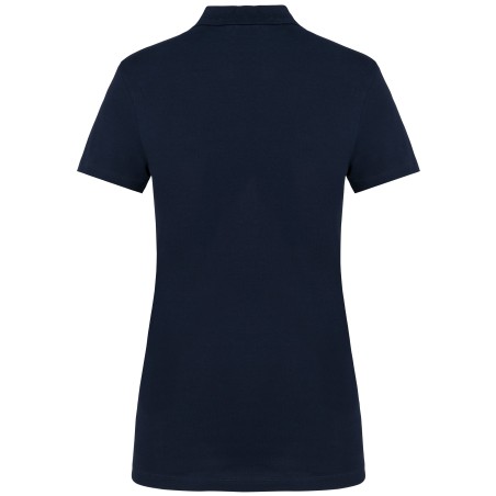 Polo Supima® manga corta mujer