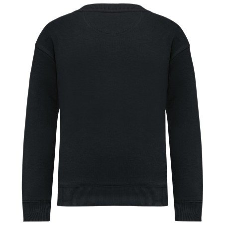 Eco-friendly kids\\\' oversize round neck sweatshirt