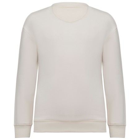 Eco-friendly kids\\\' oversize round neck sweatshirt